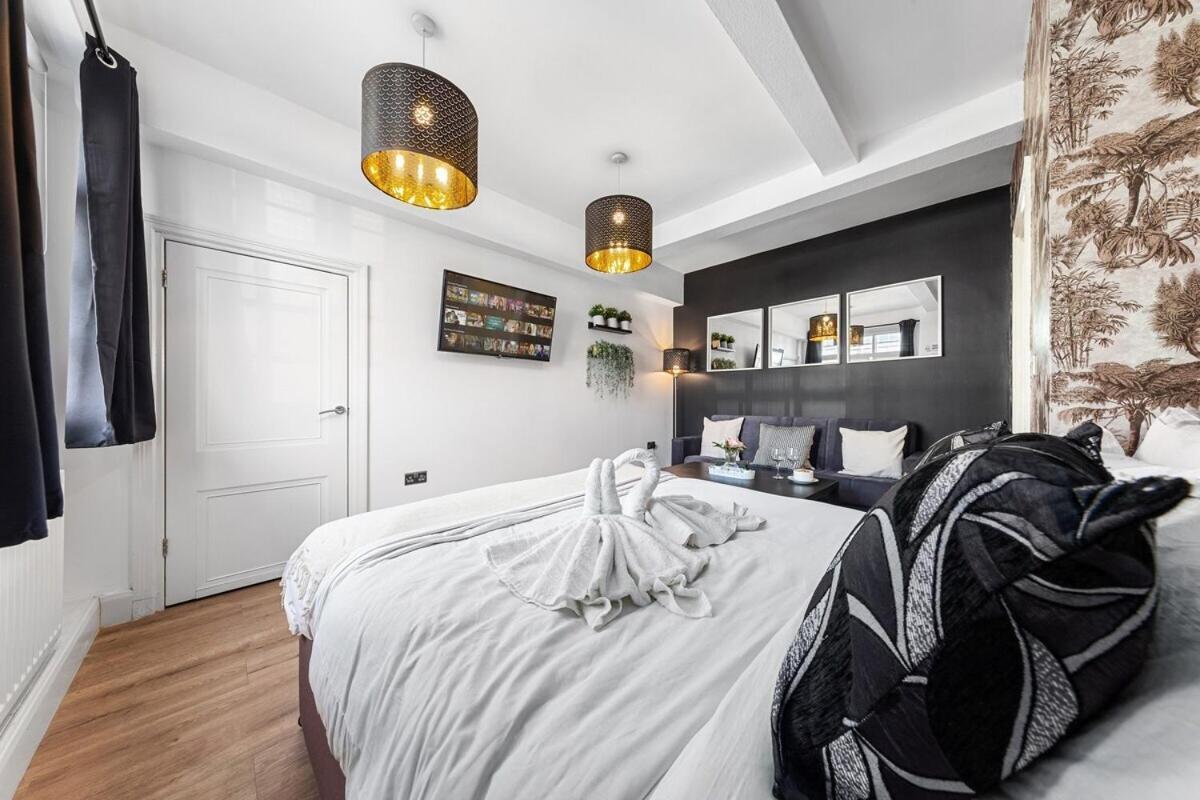 Central London Luxury, Relaxing Apartment! 2 Mins From Paddington Station! Quarto foto