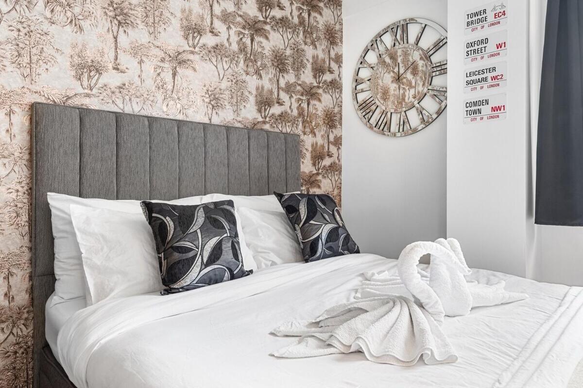 Central London Luxury, Relaxing Apartment! 2 Mins From Paddington Station! Quarto foto
