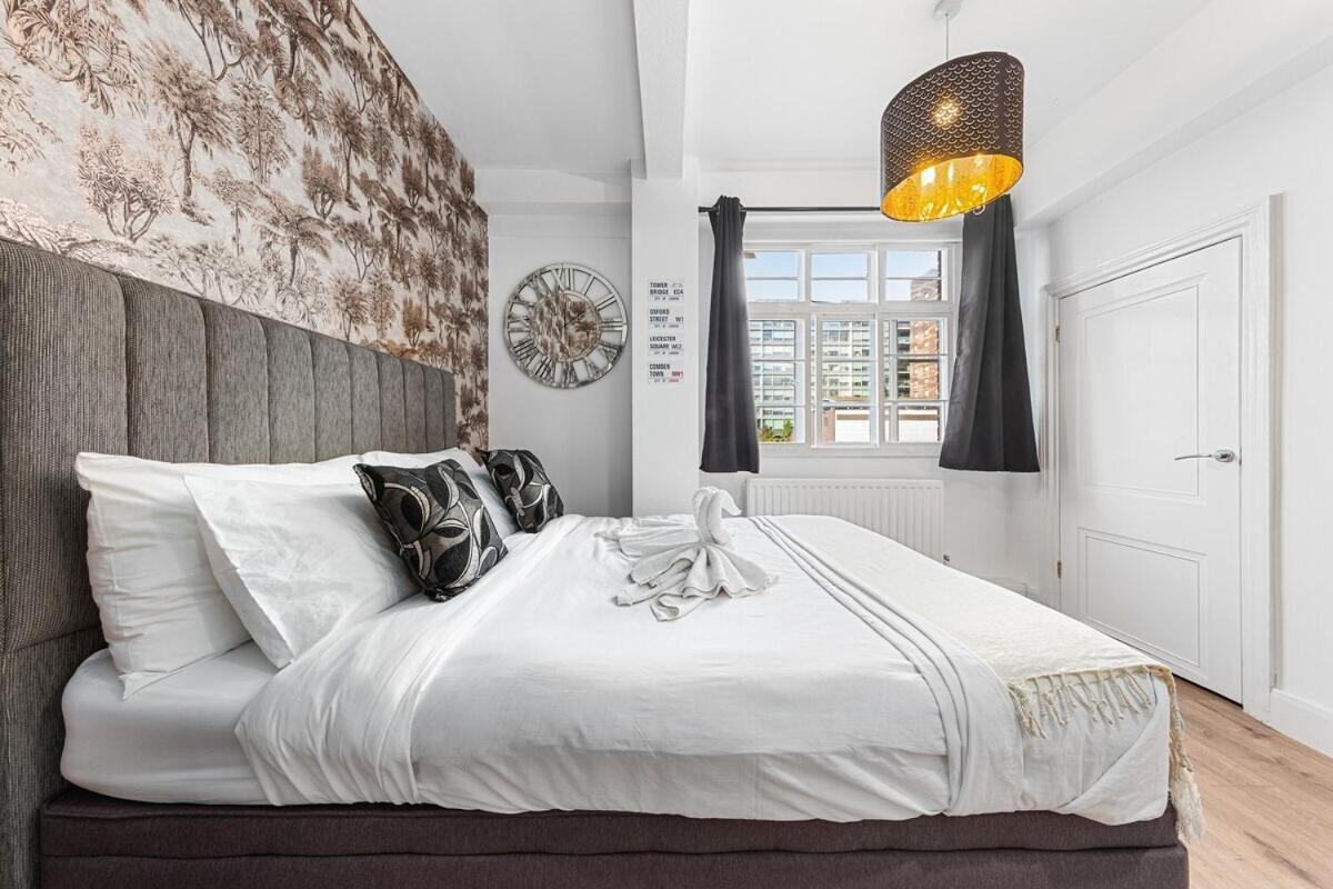 Central London Luxury, Relaxing Apartment! 2 Mins From Paddington Station! Quarto foto