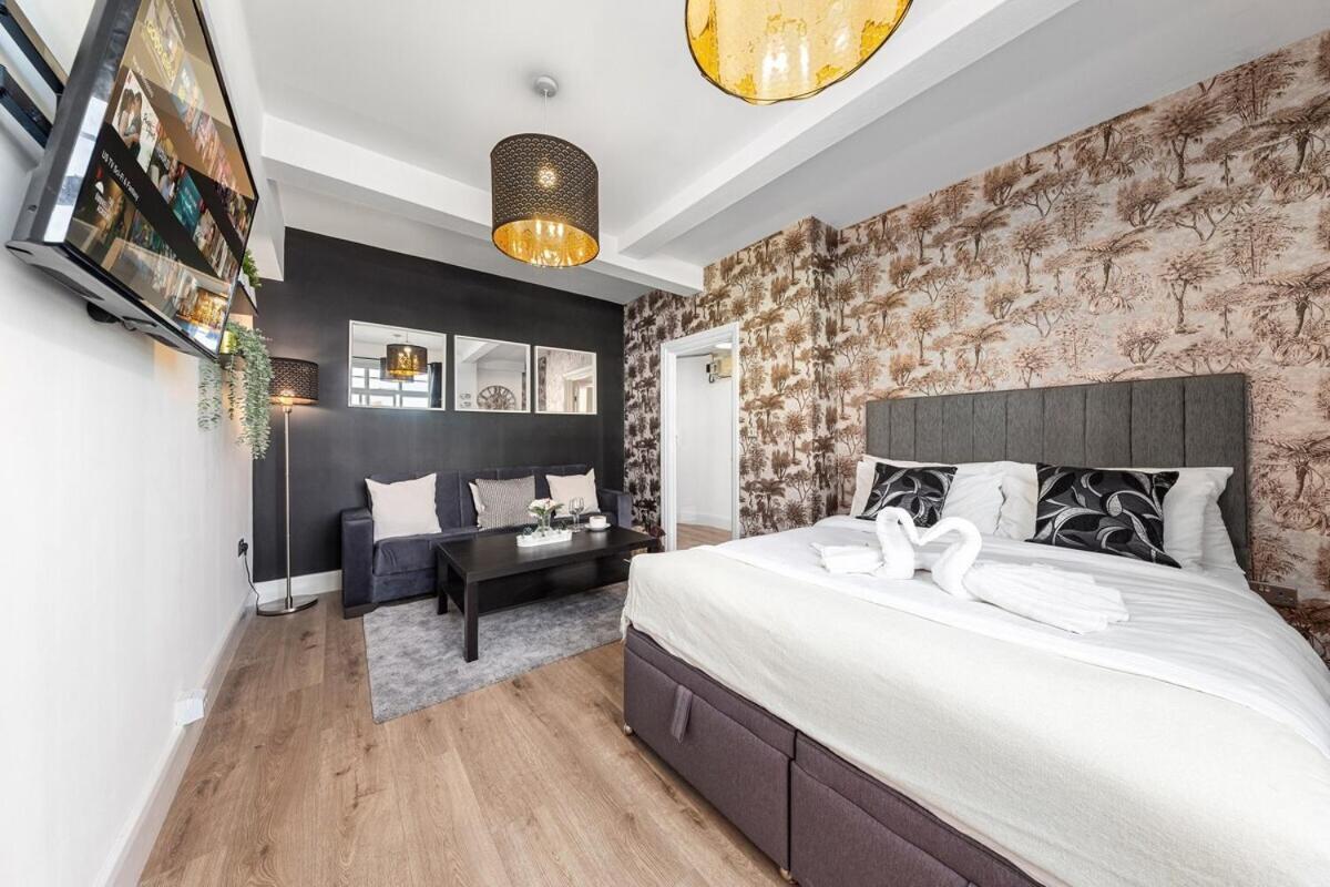 Central London Luxury, Relaxing Apartment! 2 Mins From Paddington Station! Quarto foto